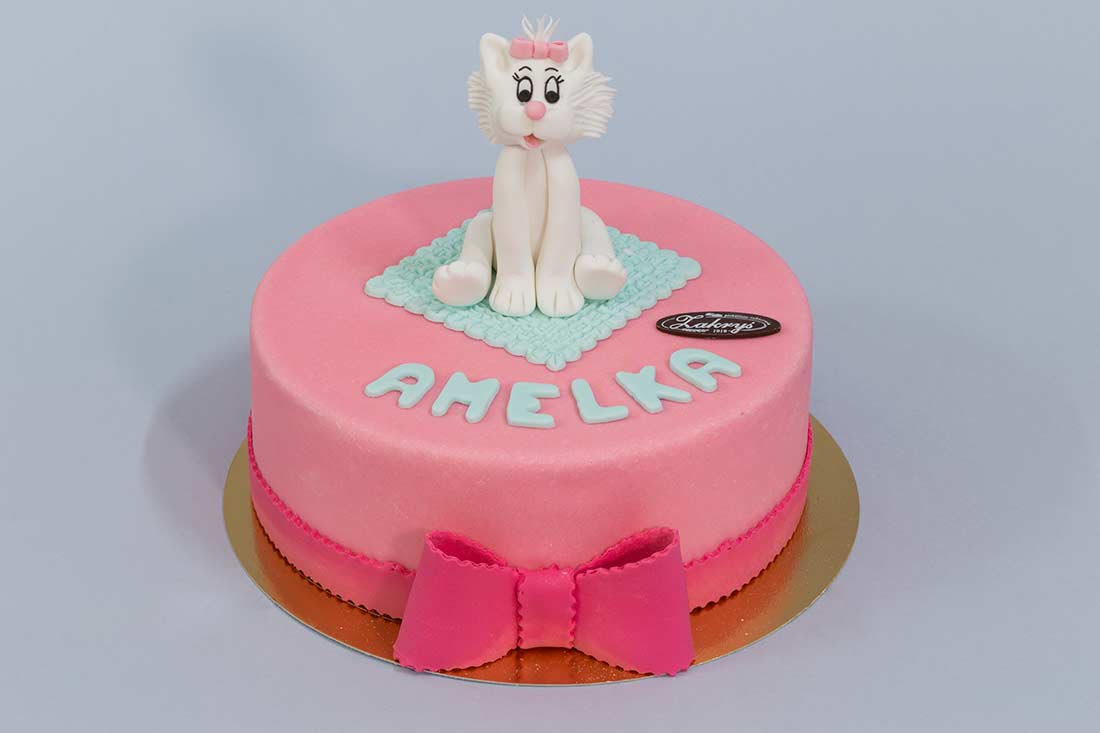 Tort okrągły w masie cukrowej Nr 30