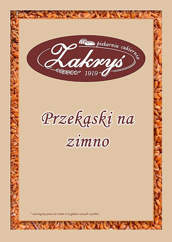 Przekąski na zimno