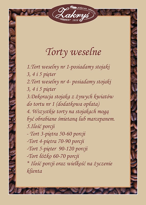 Torty weselne