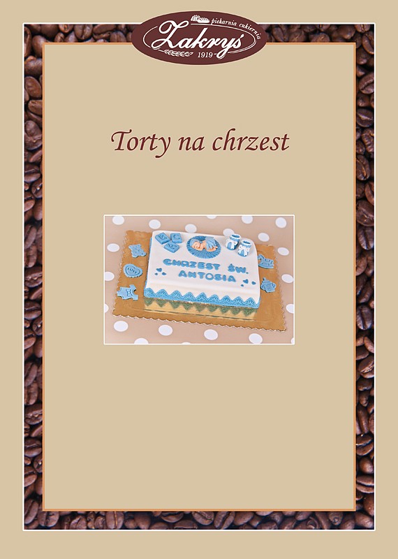 Torty na chrzest